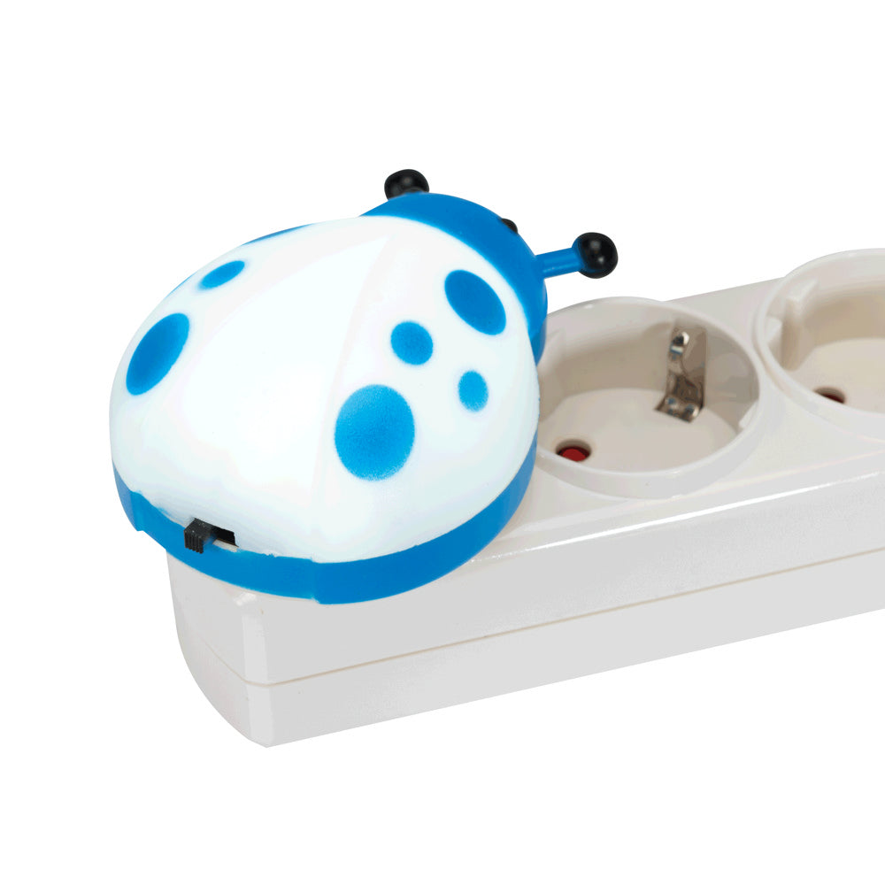 Lampa de veghe LED LADYBUG 0.4W Blue