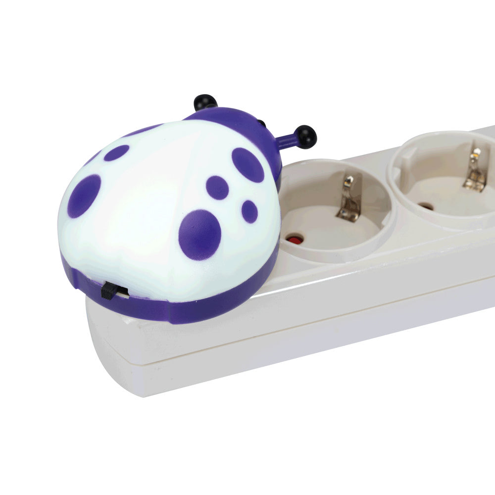 Lampa de veghe LED LADYBUG 0.4W Purple