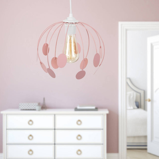 Pendul PERI DRIP Pink 1xE27 70CM