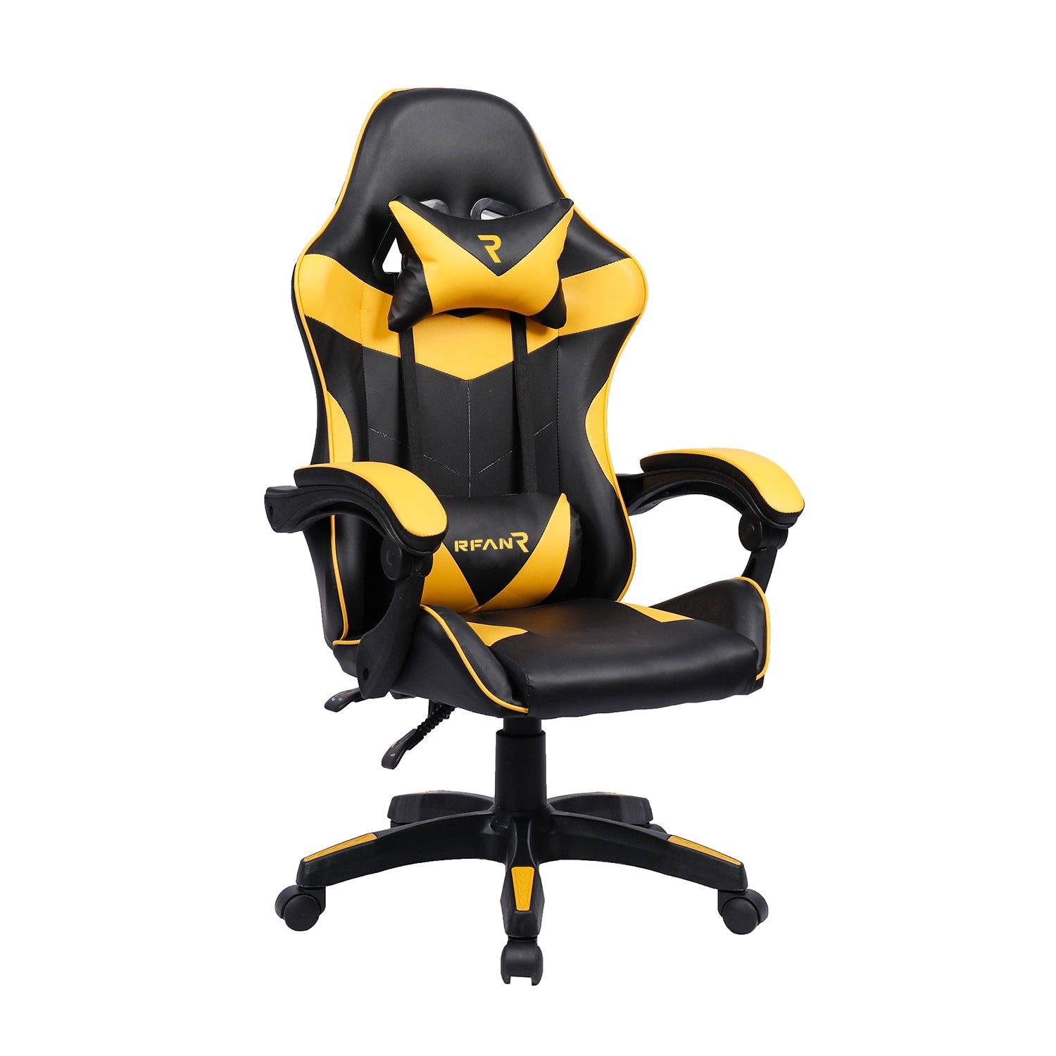 Scaun de Gaming Reglabil Professional Tron Thrones Yellow