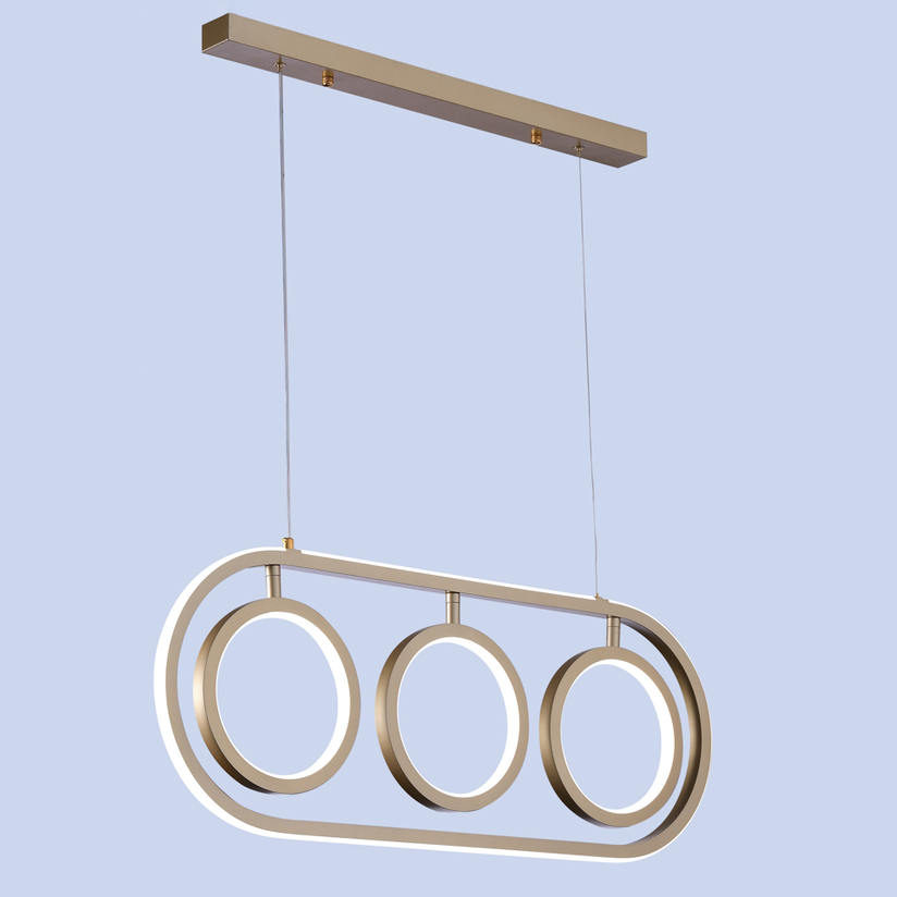 Lustra LED Suspendata COCKTAIL Echivalent 300W Gold