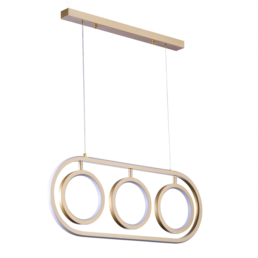 Lustra LED Suspendata COCKTAIL Echivalent 300W Gold