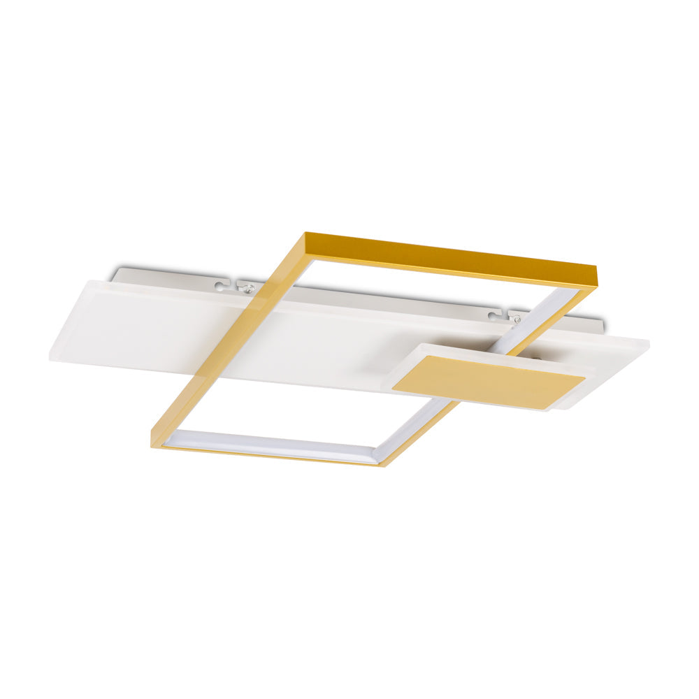 Lustra LED ELIA White & Gold Echivalent 300W