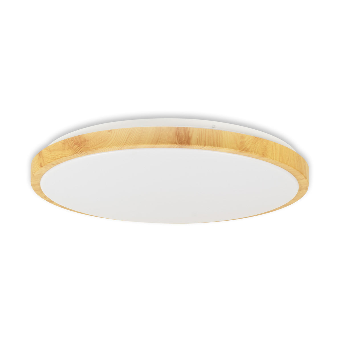 Plafoniera LED Woody Alb & Maro Rotunda 50CM Echivalent 250W