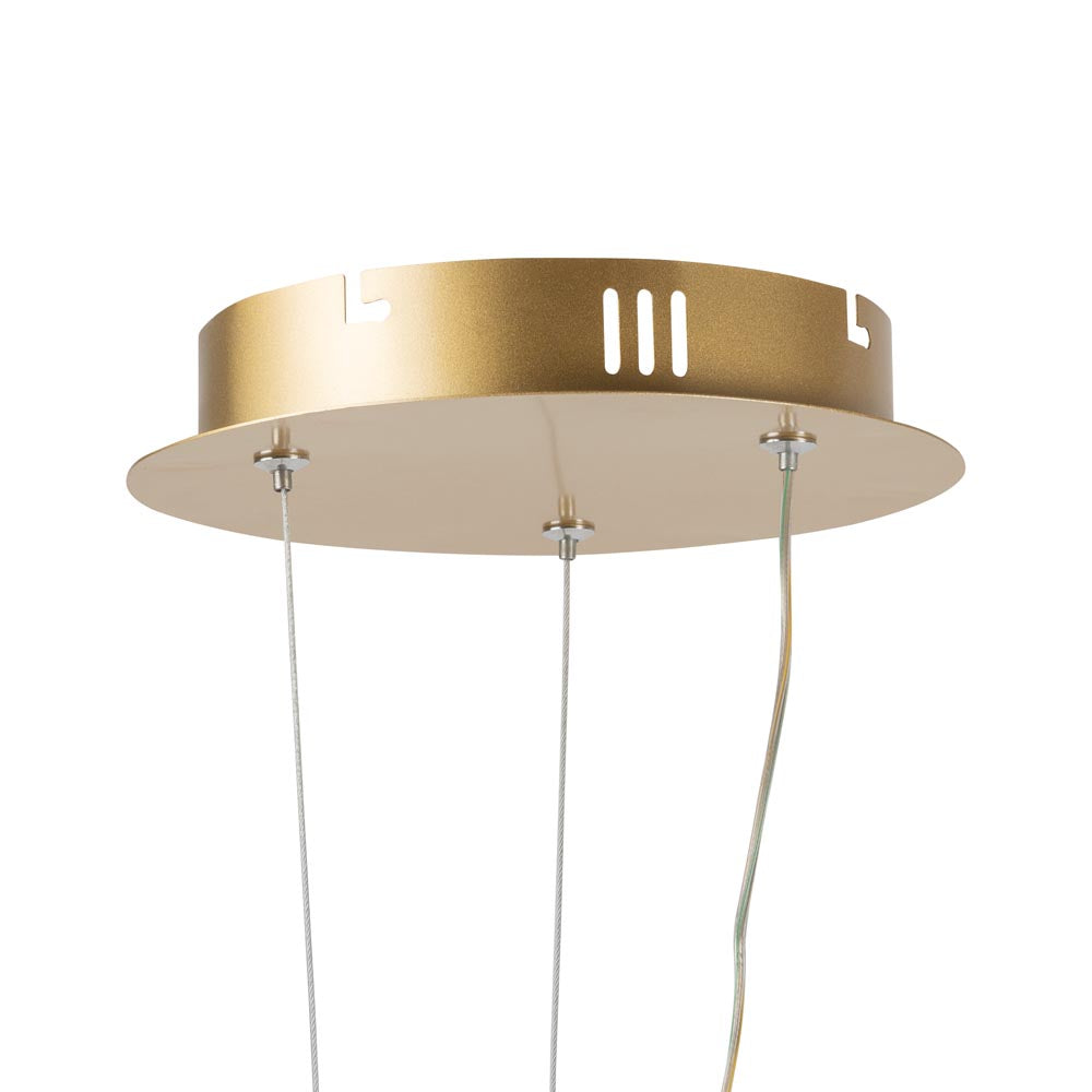 Lustra LED Suspendata LIBRA Echivalent 200W Gold