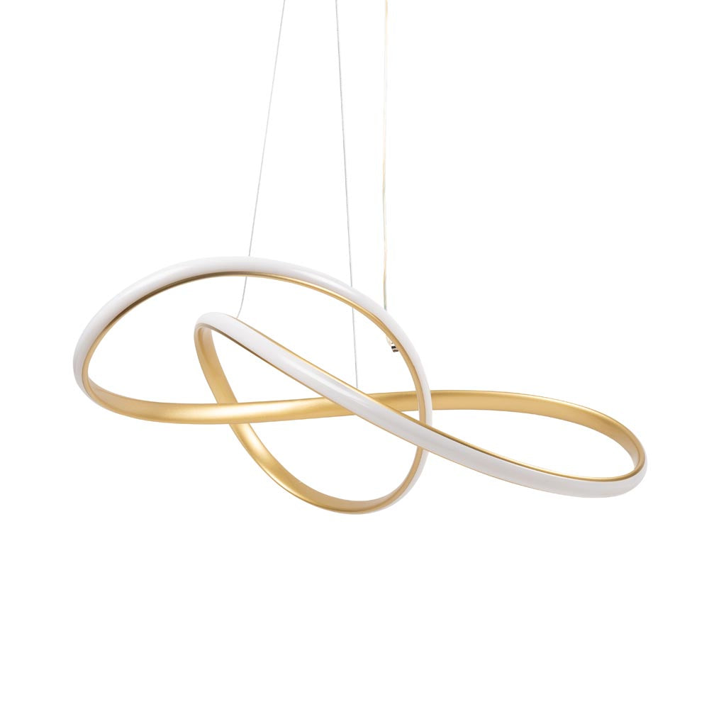 Lustra LED Suspendata LIBRA Echivalent 200W Gold