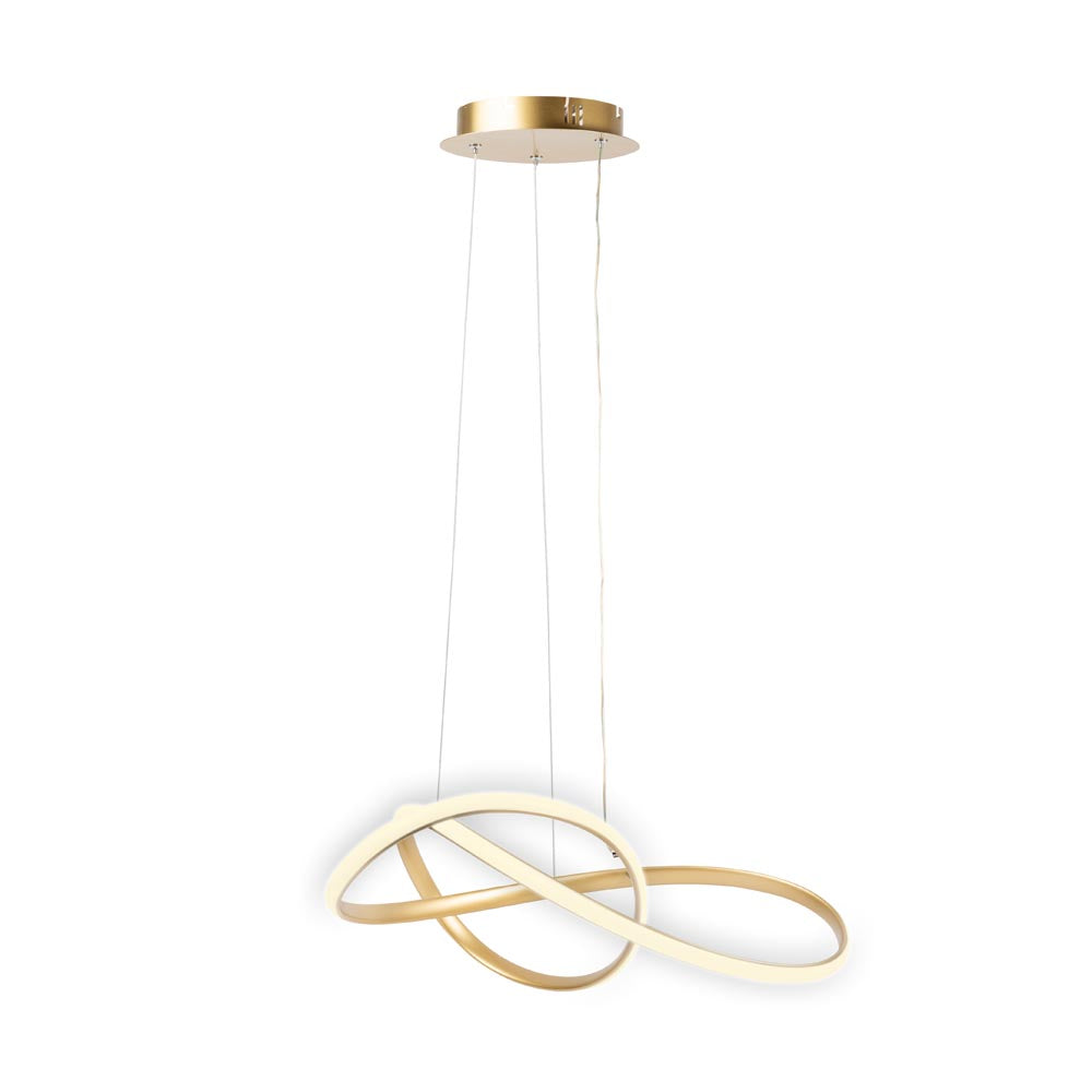 Lustra LED Suspendata LIBRA Echivalent 200W Gold