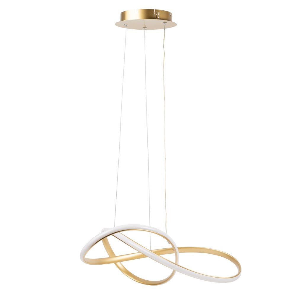 Lustra LED Suspendata LIBRA Echivalent 200W Gold
