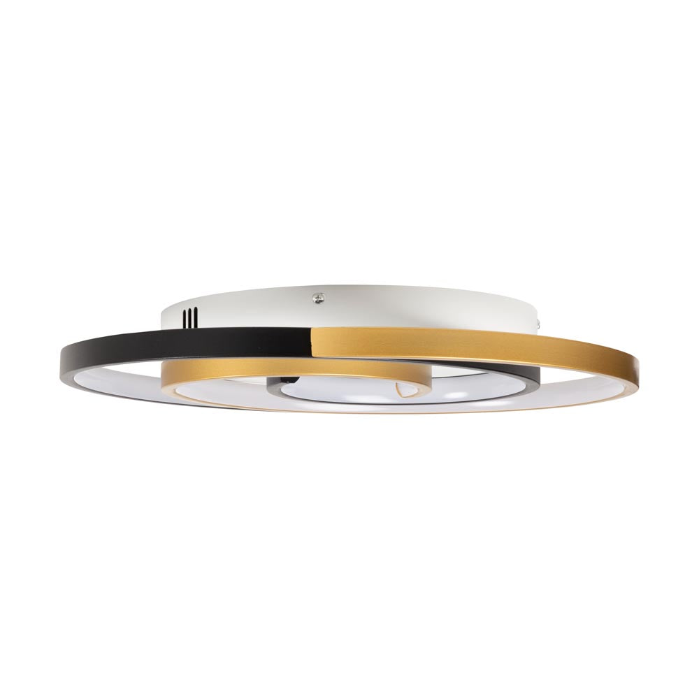 Lustra LED TRIM Gold & Black Echivalent 150W