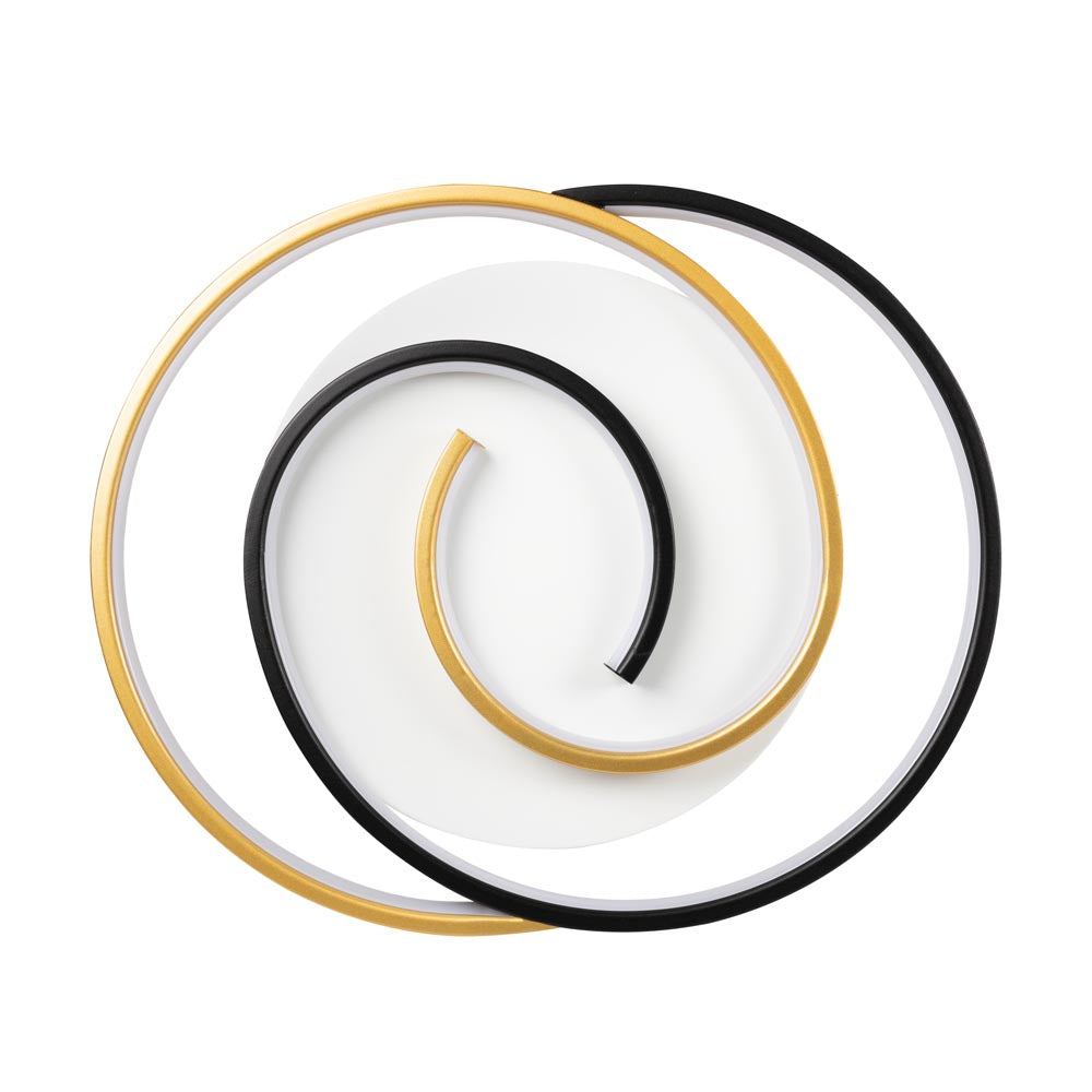 Lustra LED TRIM Gold & Black Echivalent 150W