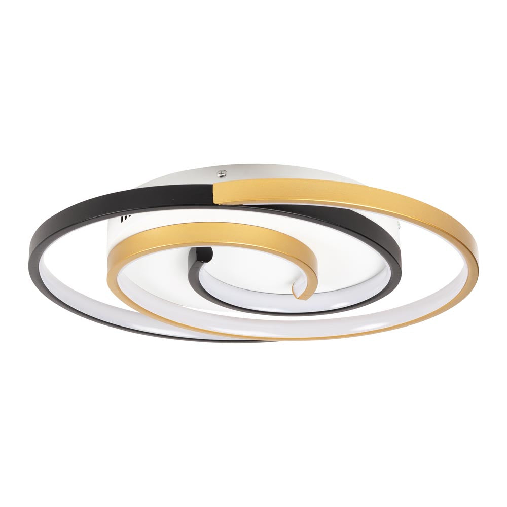 Lustra LED TRIM Gold & Black Echivalent 150W