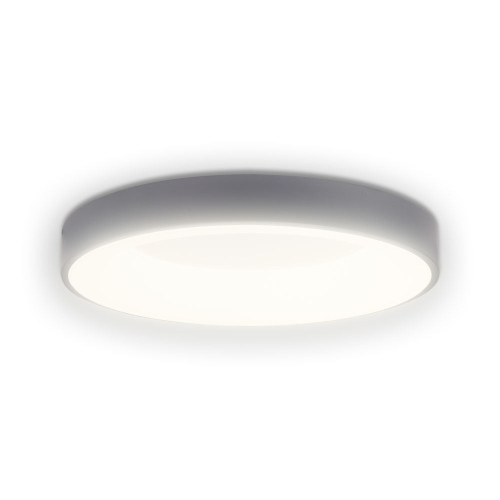 Plafoniera LED LIND Gri Rotunda 48CM Lumina Rece Echivalent 300W