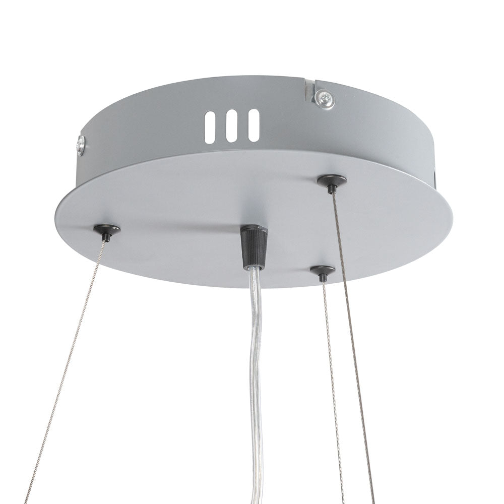 Lustra LED Suspendata LIND Echivalent 400W Gray