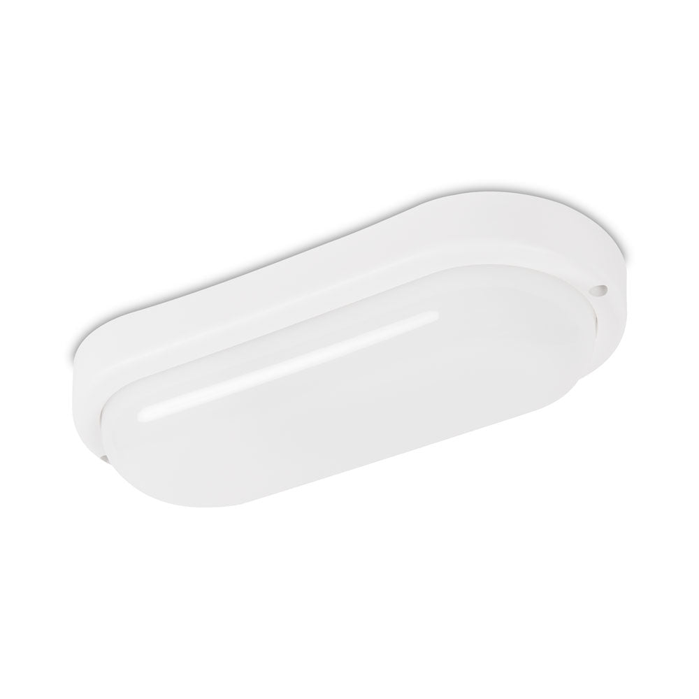 Aplica LED Ovala Exterior 18W Rotunda BAT 100lm/W XAVI Alba