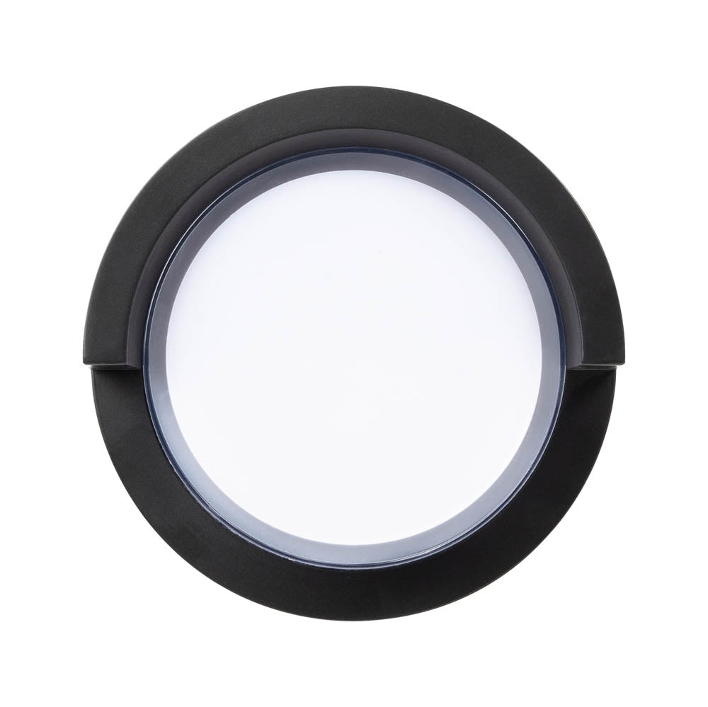 Aplica LED Exterior SIERA Rotunda 12W Neagra