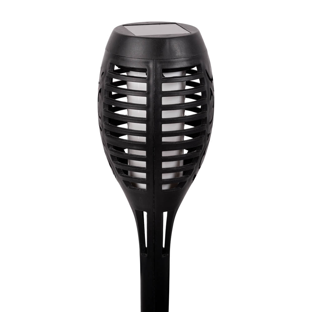 Stalp LED Gradina ERSTE Efect Flacara 50cm cu Incarcare Solara