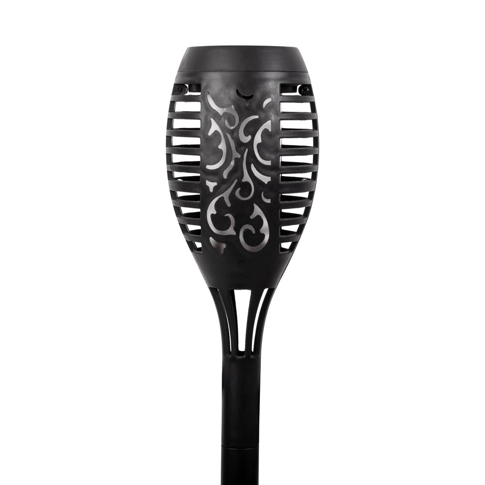 Stalp LED Gradina ERSTE Efect Flacara 50cm cu Incarcare Solara