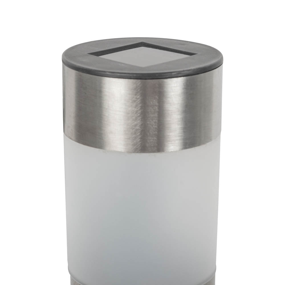 Stalp LED Gradina Verity cu Incarcare Solara 40CM