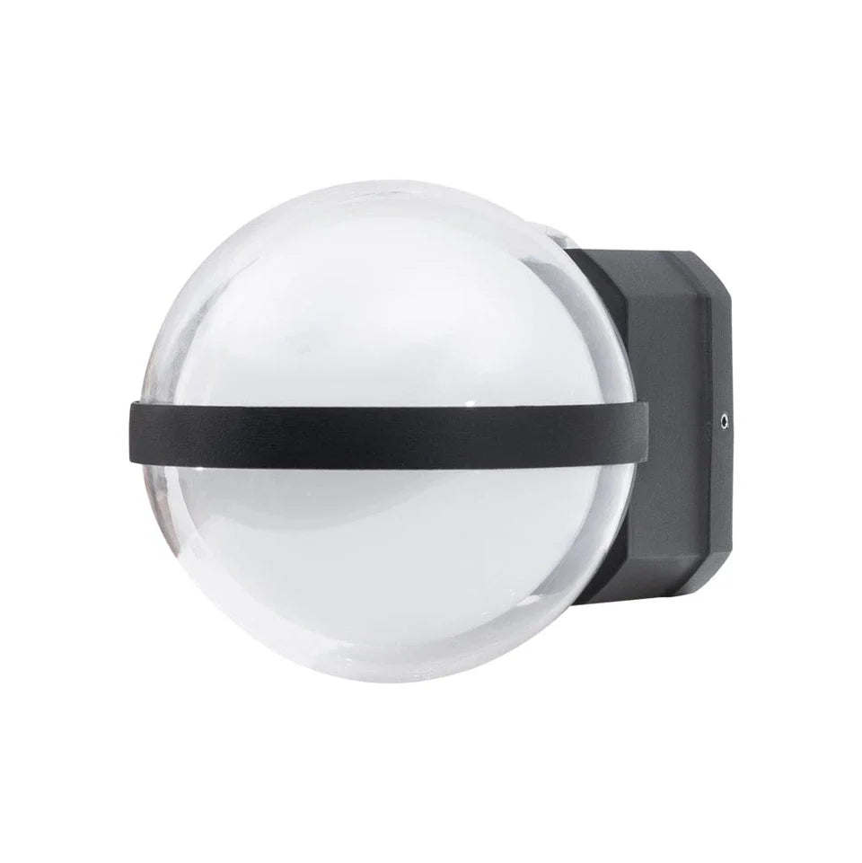 Aplica LED 13W Nisa Black Exterior IP65