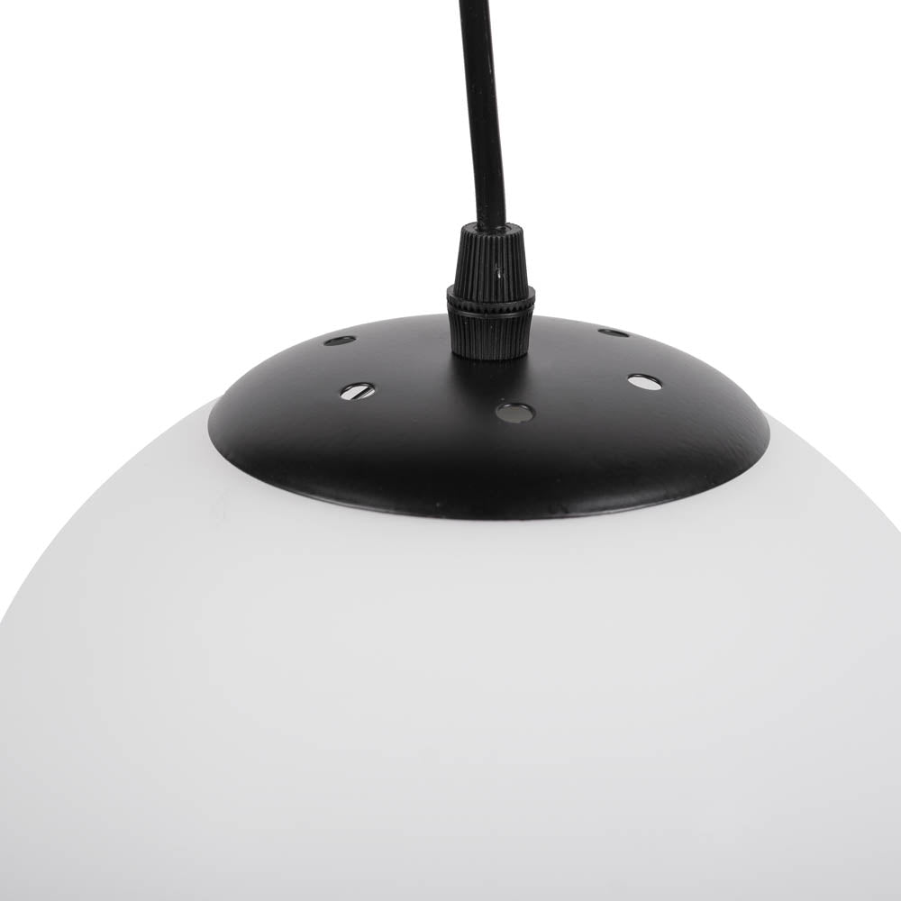 Pendul GLINT Black Abajur Mat