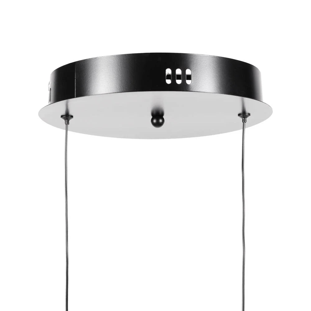 Pendul Abajur Nordic Black SWING 1xE27