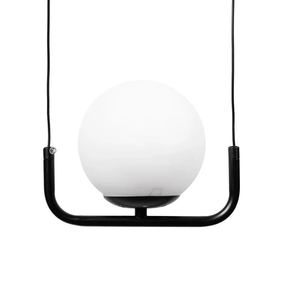 Pendul Abajur Nordic Black SWING 1xE27
