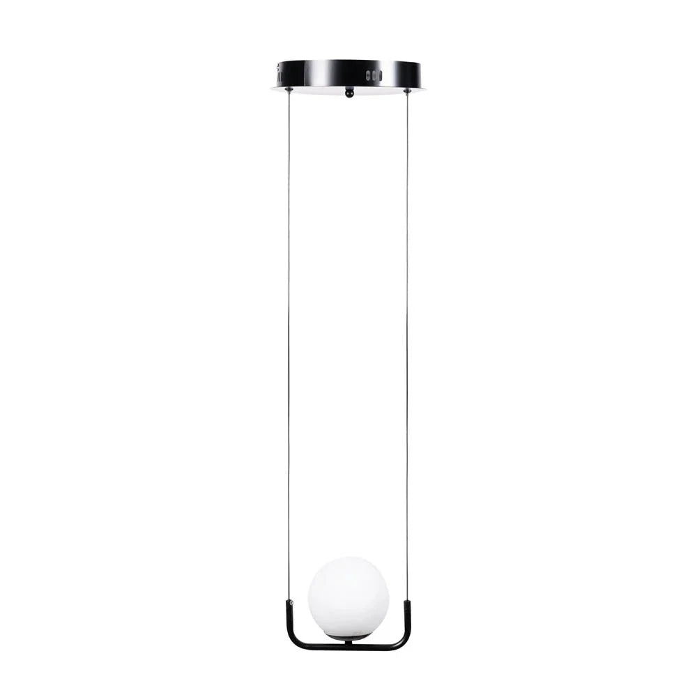 Pendul Abajur Nordic Black SWING 1xE27