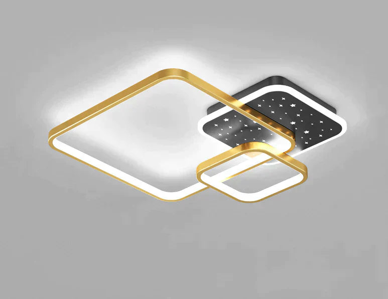 Lustra LED 132W SQUARE STELUTE Telecomanda Echivalent 400W - C57