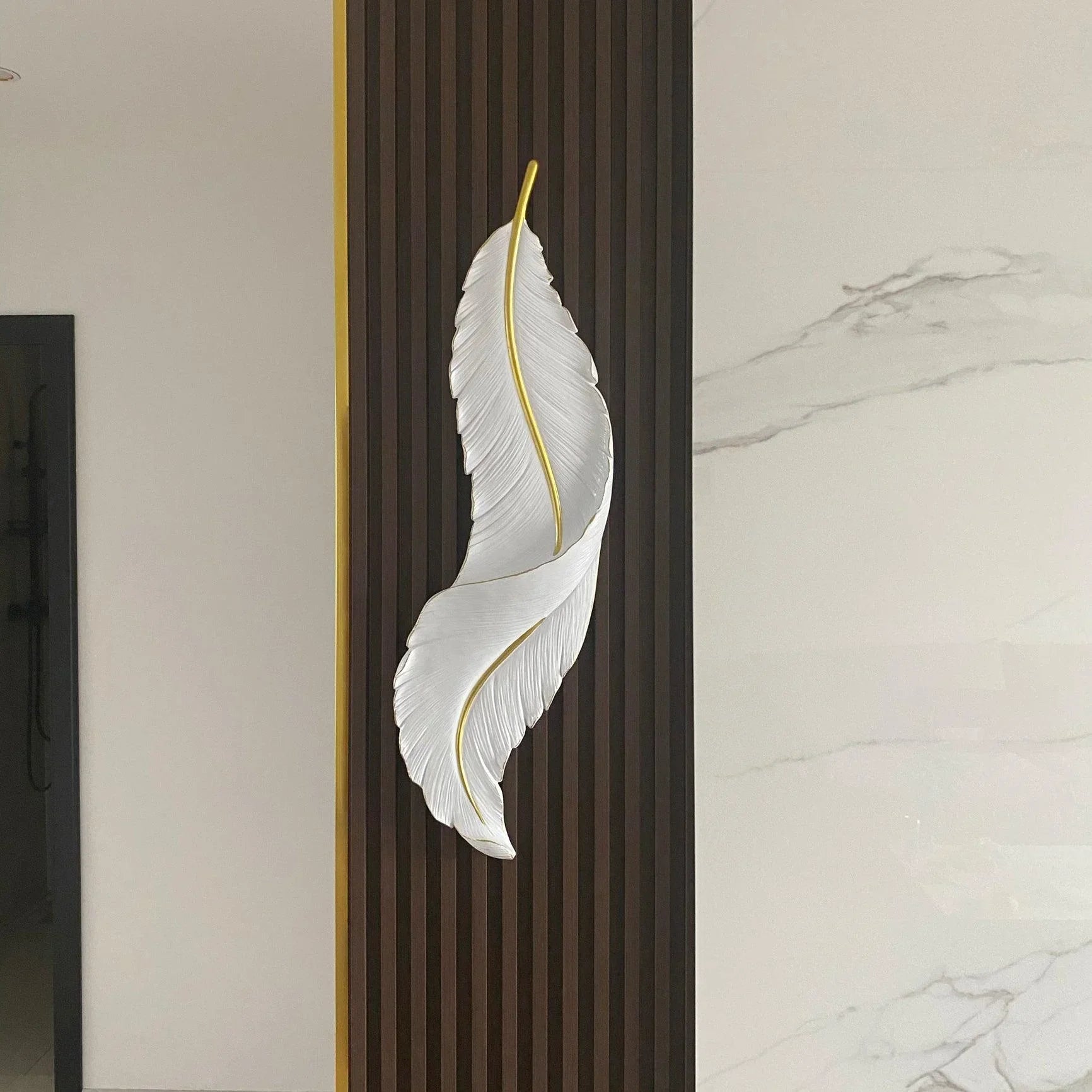Aplica Led Luxury Feather 25W 63Cm Wall Light Fixtures