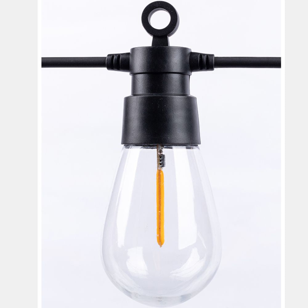 Ghirlanda Solara LED Lumina Calda 6.5M 1200mAh