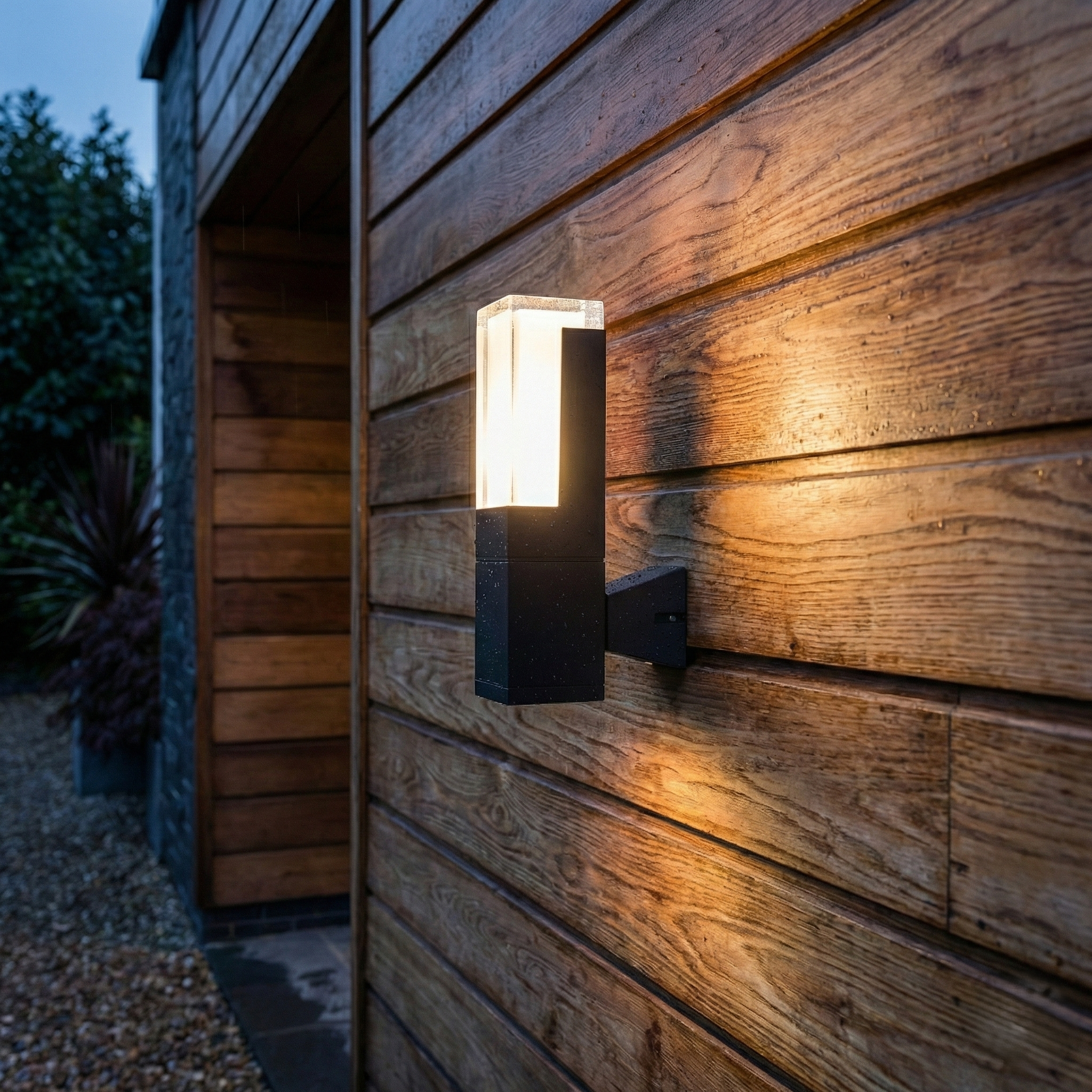 Aplica LED Exterior ROLO Black IP65