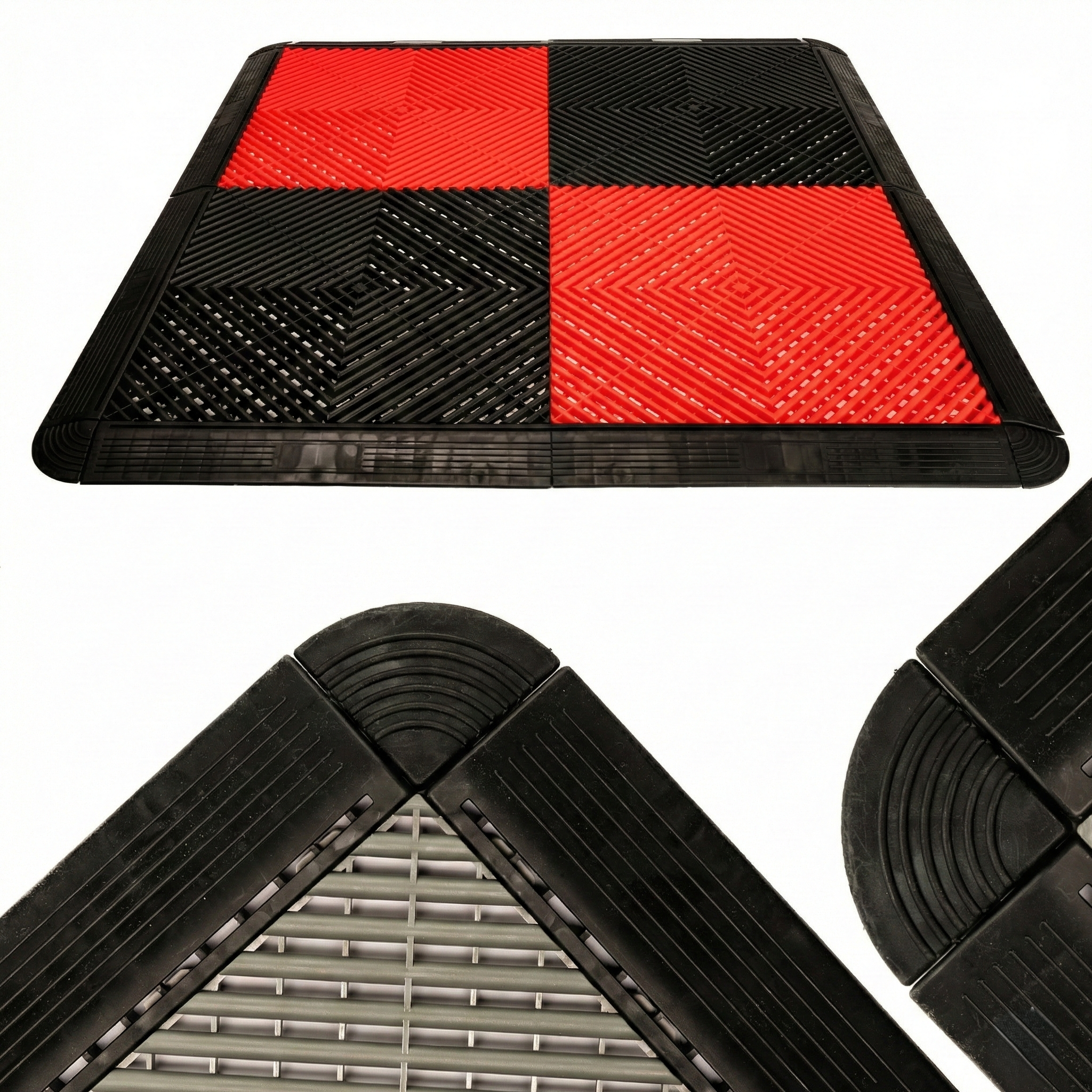 Colt Pardoseala Modulara Negru sau Gri