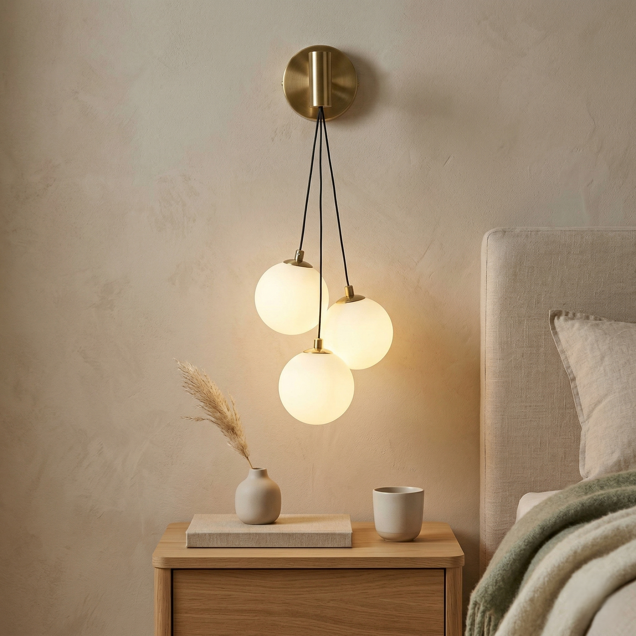 Aplica Nordic Style Abajur Mat Golden Bundle