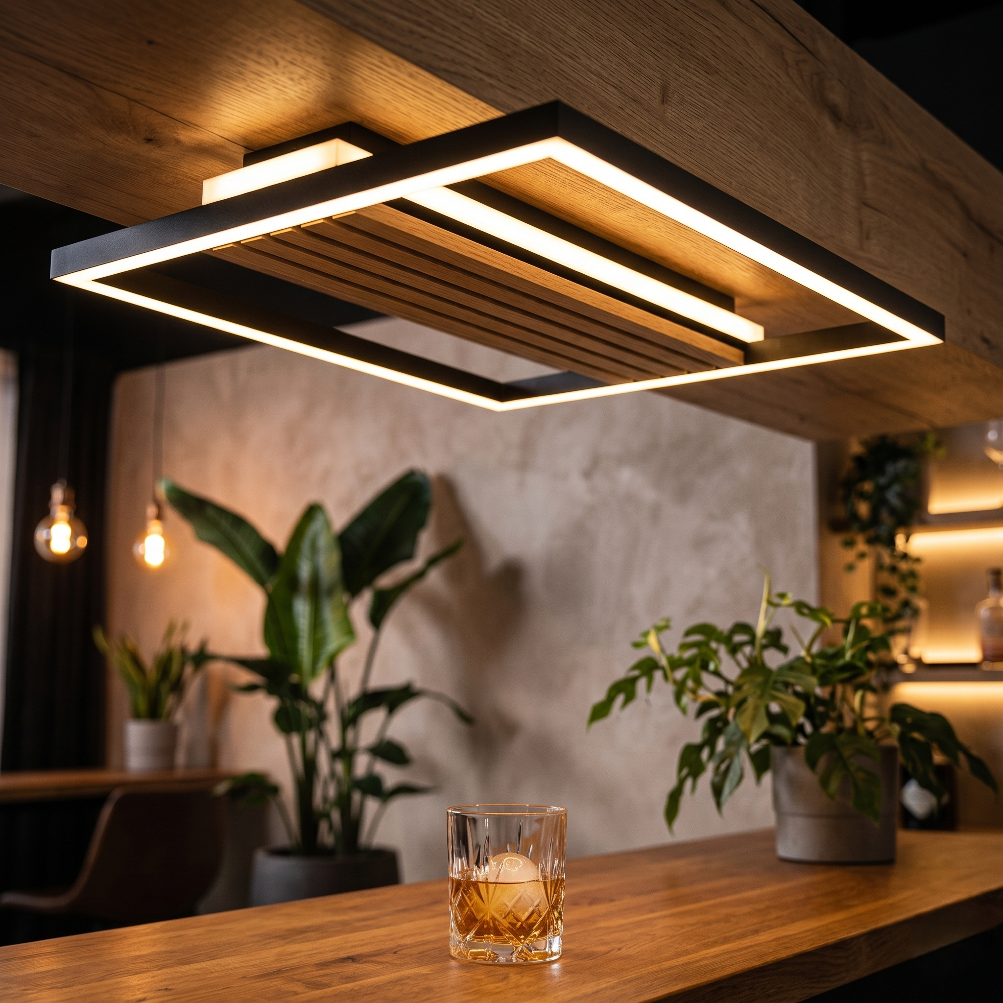 Lustra LED Aplicata Vintage CALVYN Premium Echivalent 200W