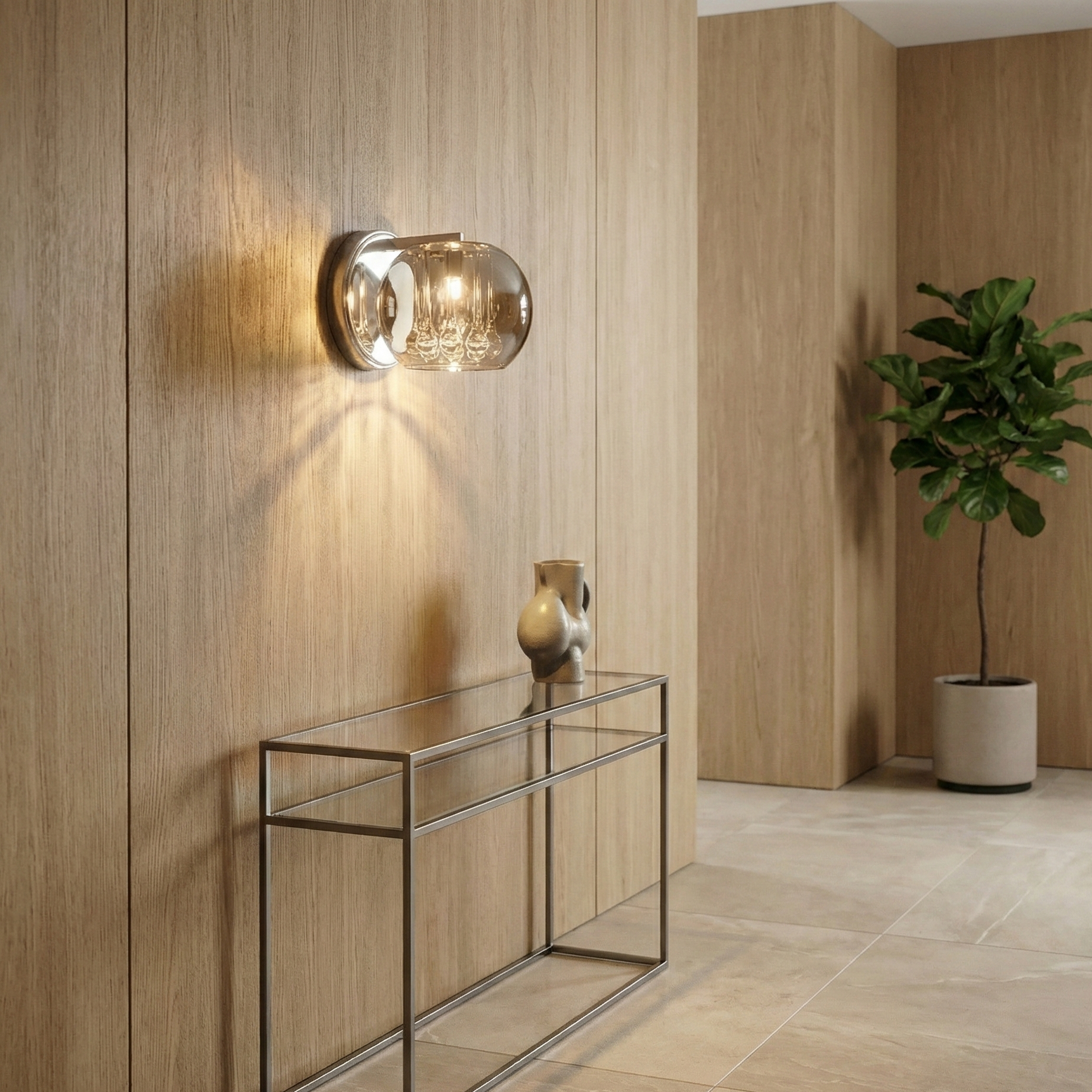 Aplica Perete Luxury OBSIDIAN 1xG9