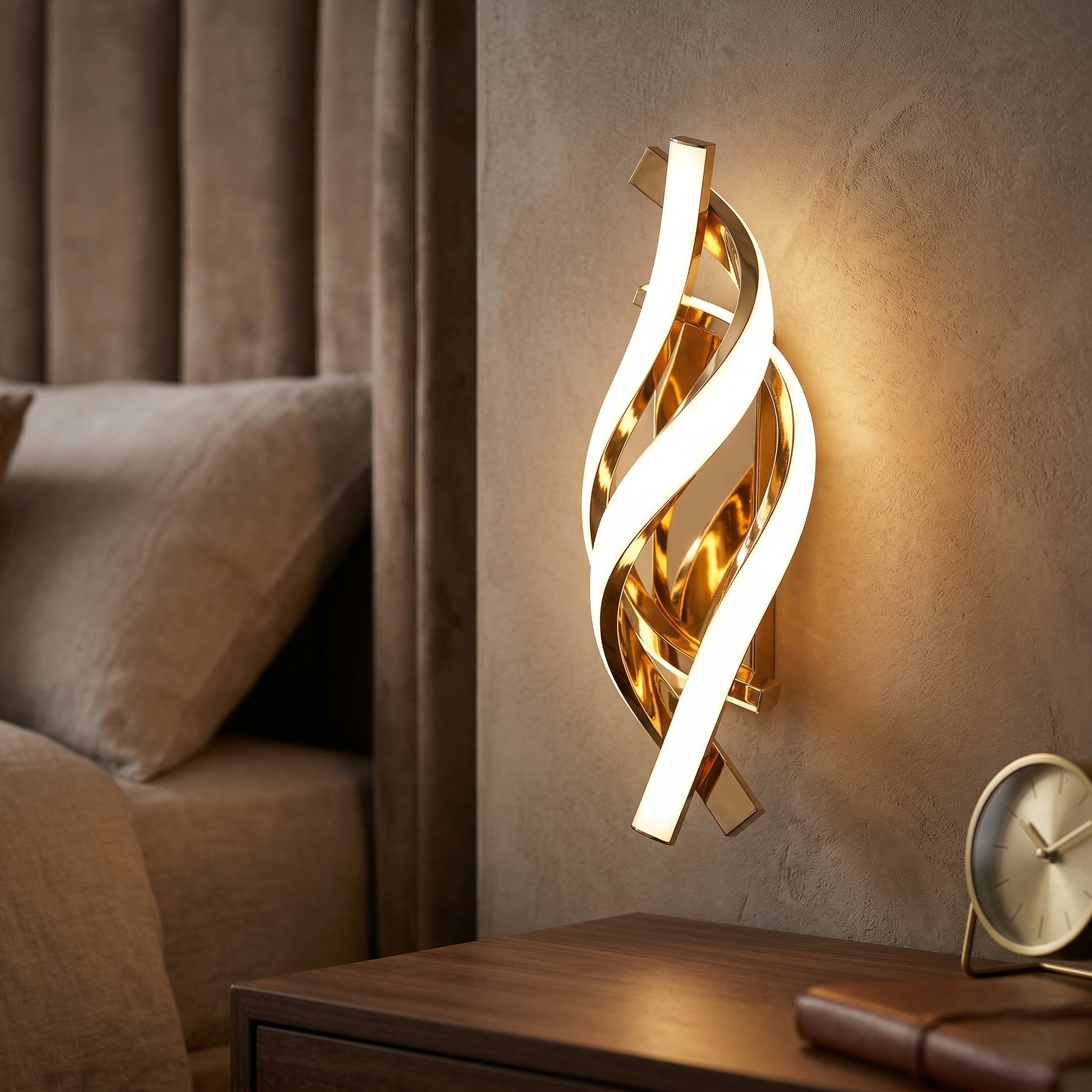 Aplica LED MARY GOLDEN Gloss Echivalent 100W