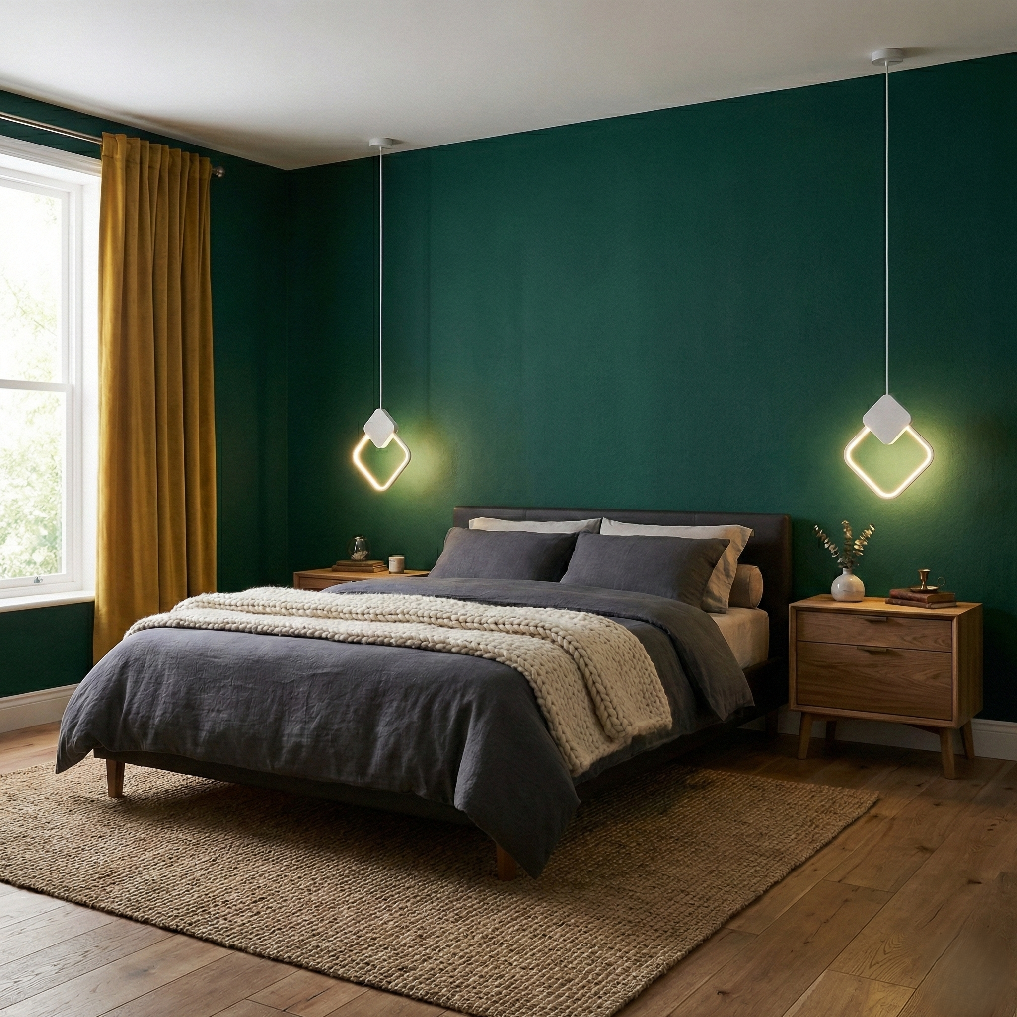 Pendul LED Suspendata Diamond Alb 3 Lumini Echivalent 150W