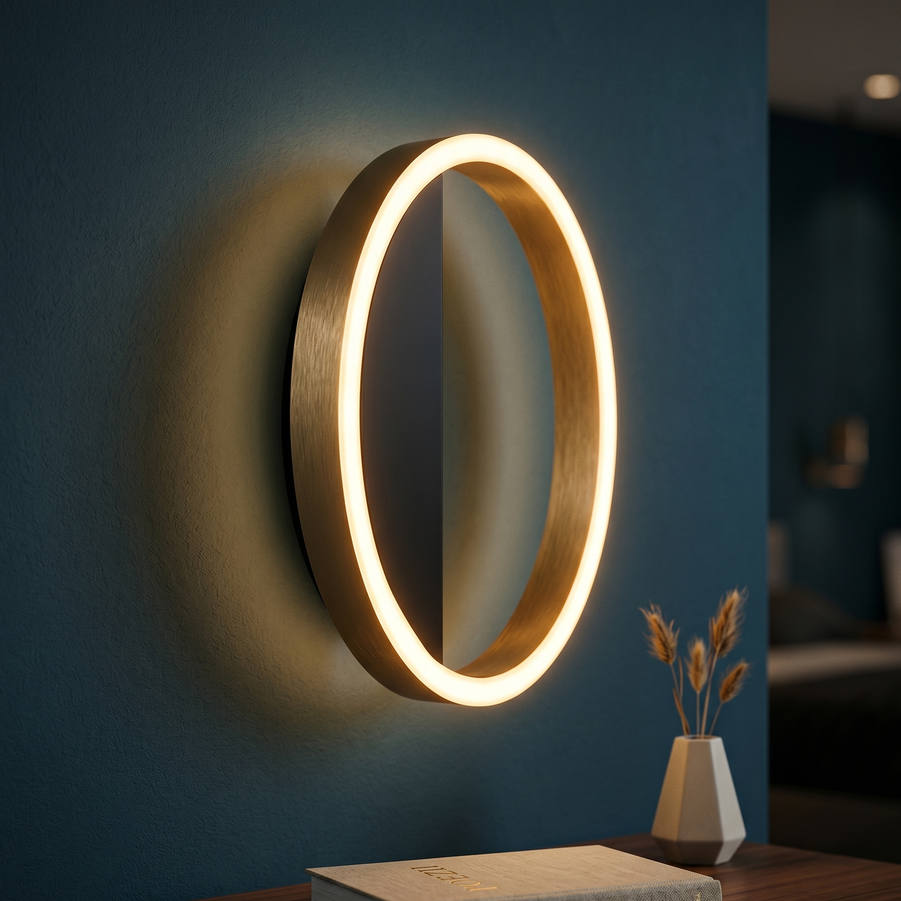 Aplica LED Gold ORIBEL Echivalent 100W