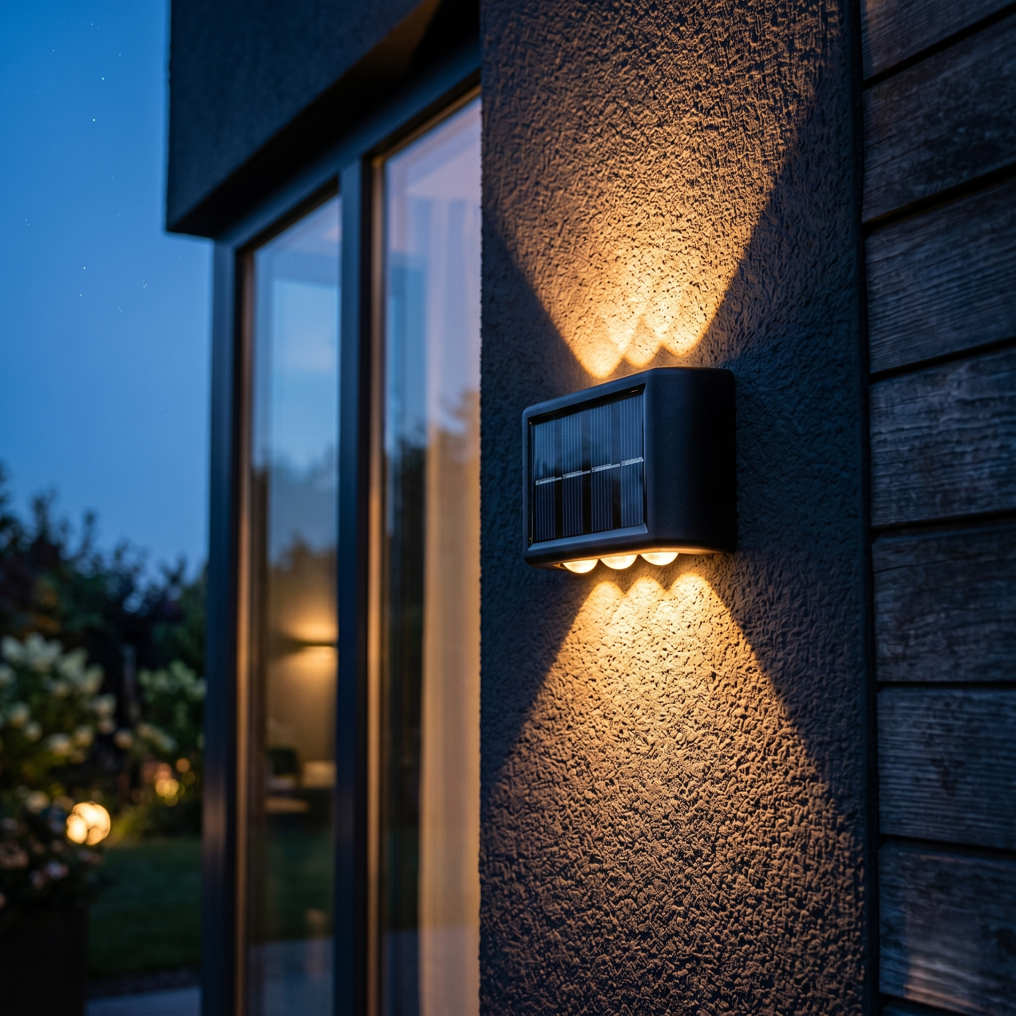 Aplica LED Solara ORVEX Exterior Neagra Premium