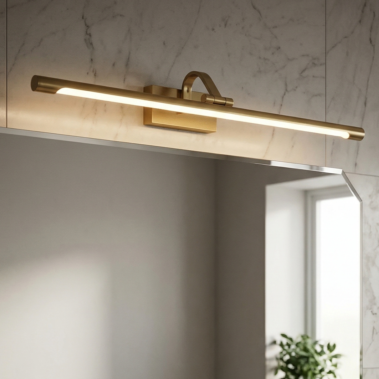 Aplica LED Baie Orientabila GOLD Antique 44CM