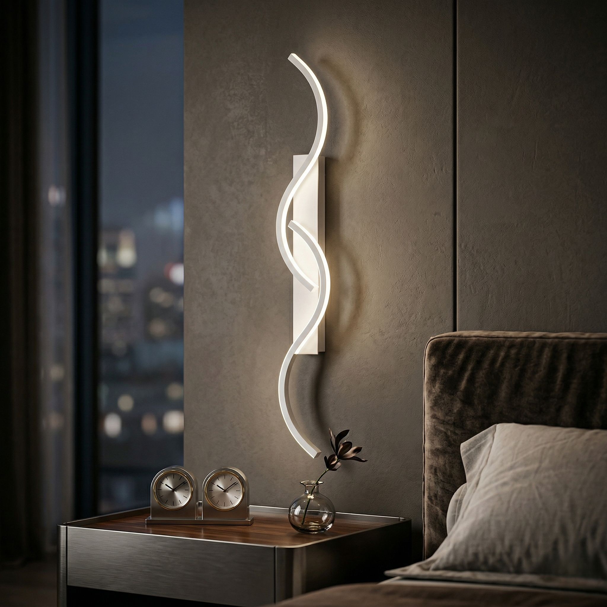 Aplica LED Eternity White 20W 80cm