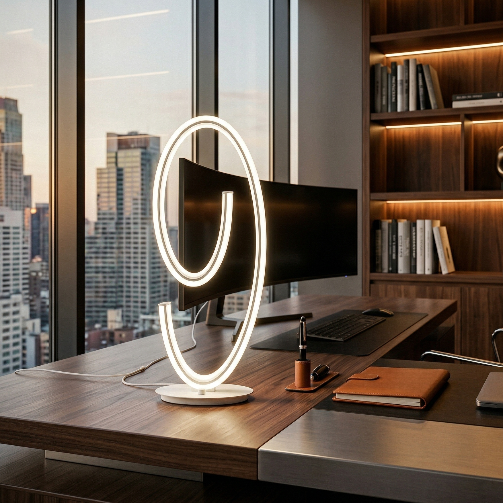 Veioza LED Ciola White 41CM CINQUE Premium