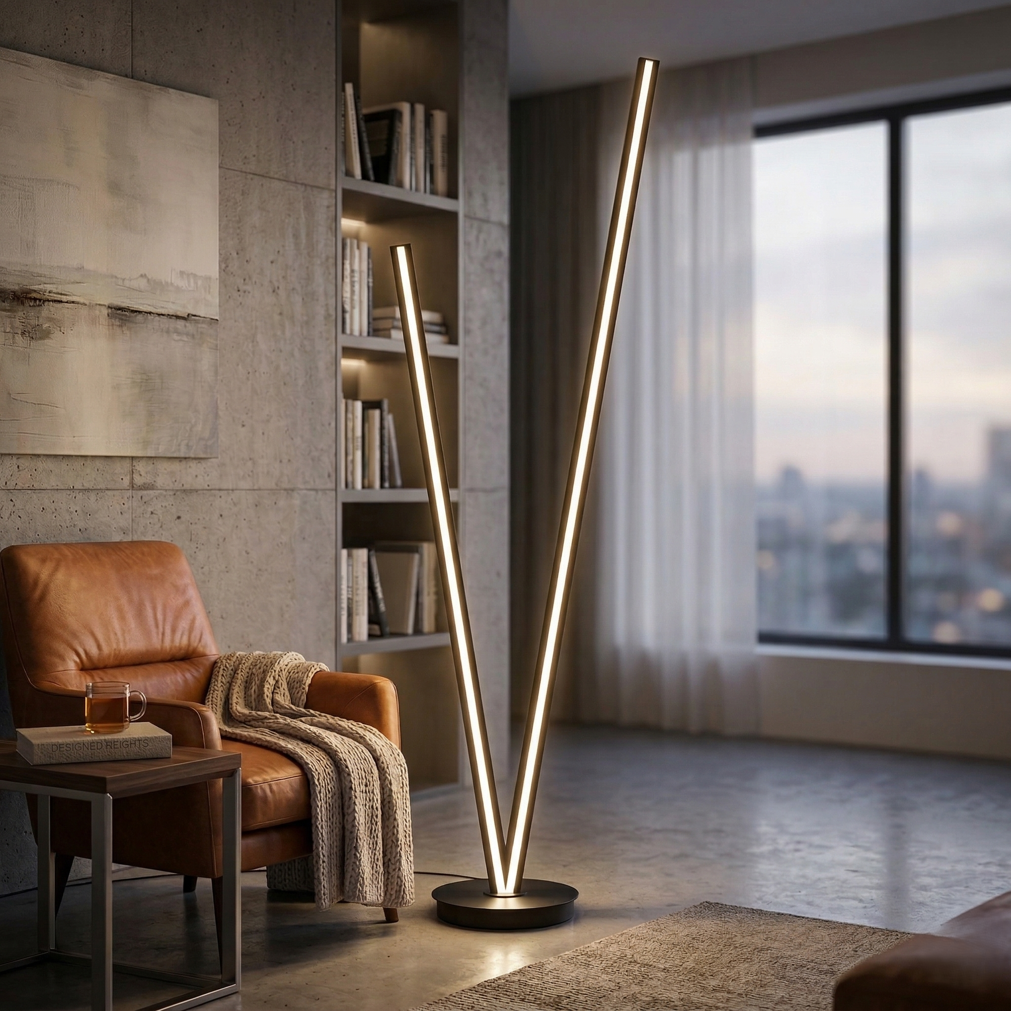 Lampadar Cicanto Black 172CM CINQUE Premium