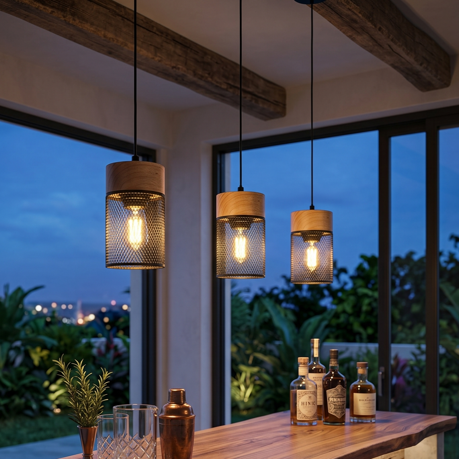 Pendul Vintage TIVANO 1xE27 Premium