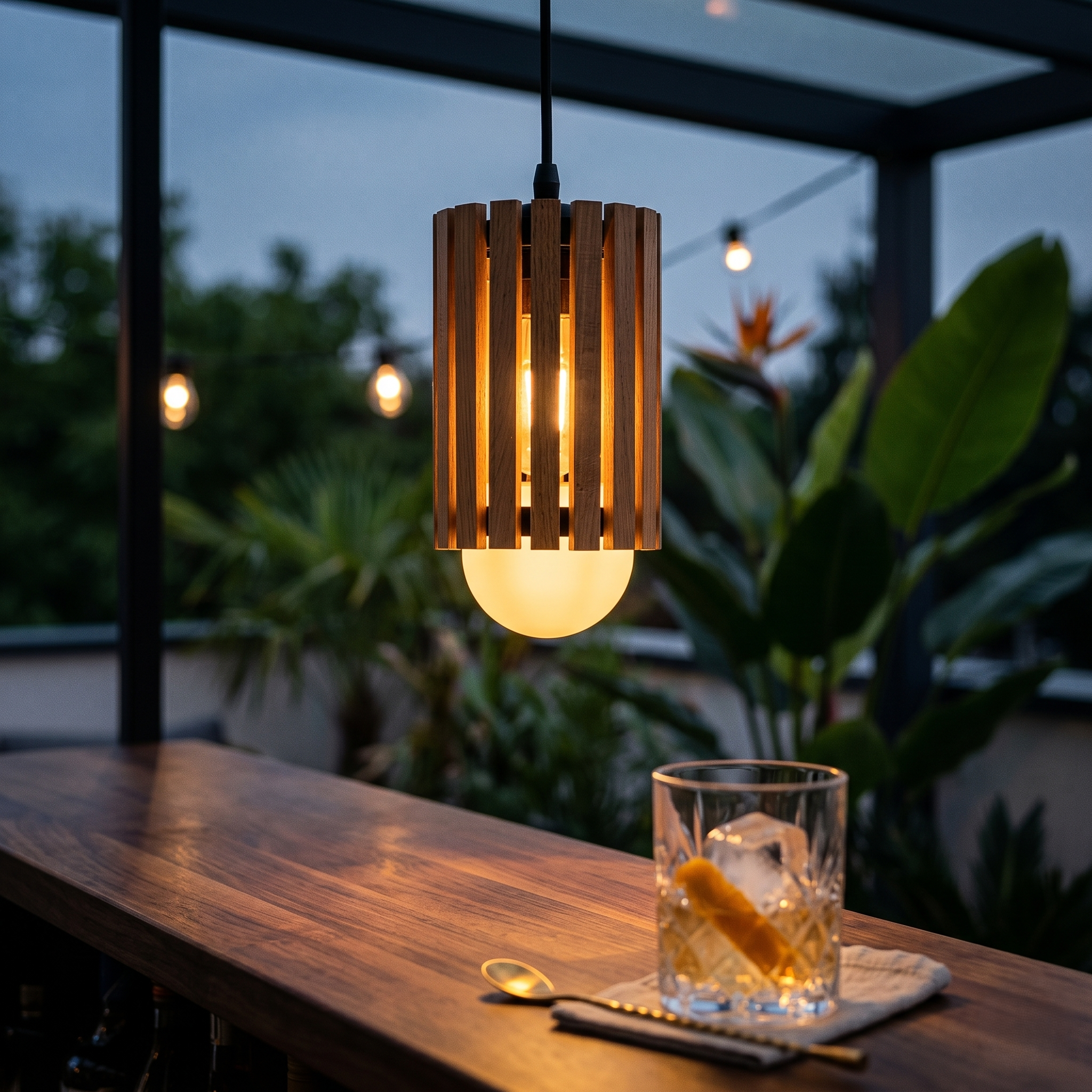 Pendul Vintage CALVYN 1xG9 Premium