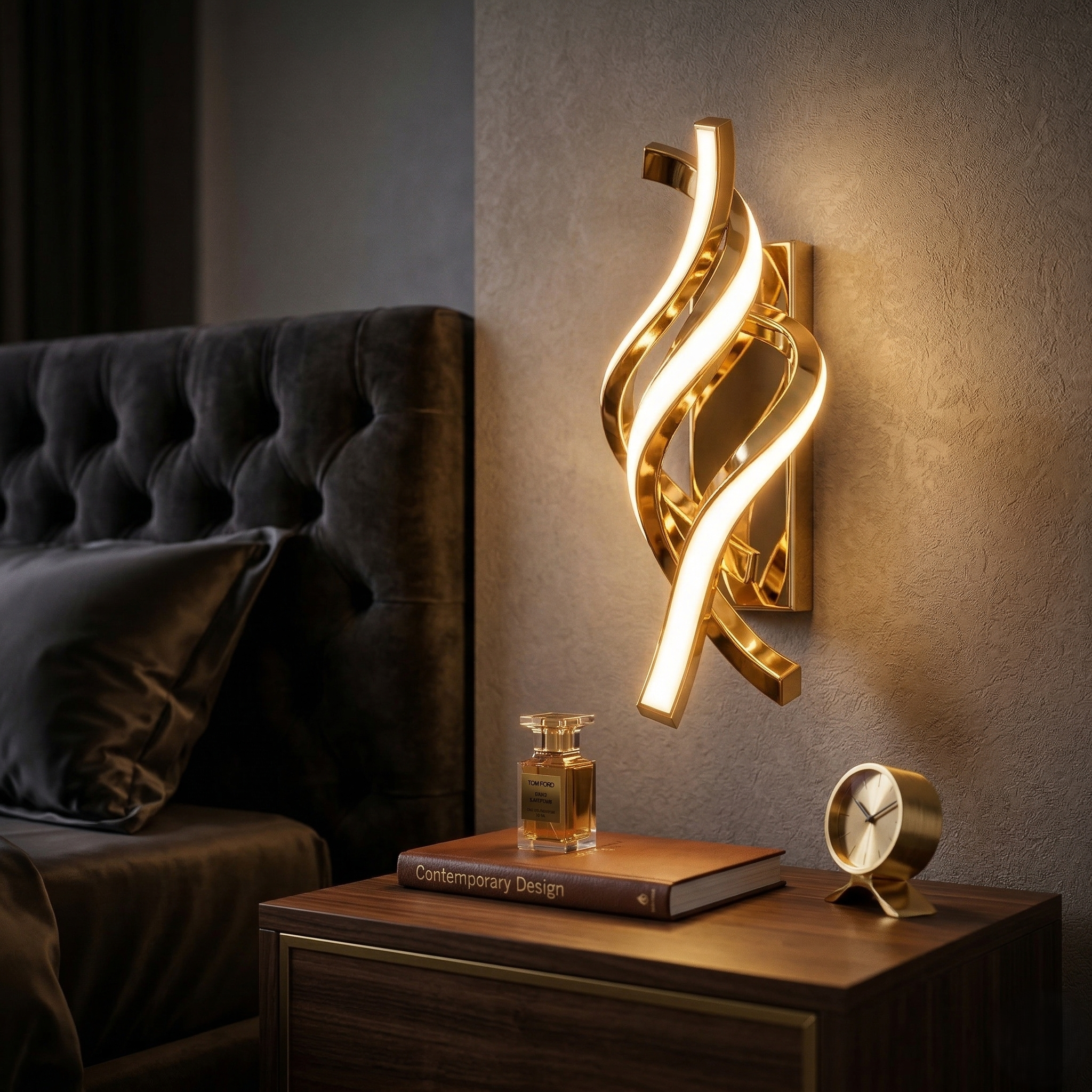 Aplica LED MARY GOLDEN Gloss Echivalent 100W