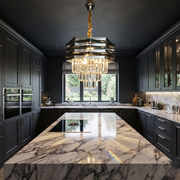 Candelabru Cristal Silver MALVINA ⌀40CM