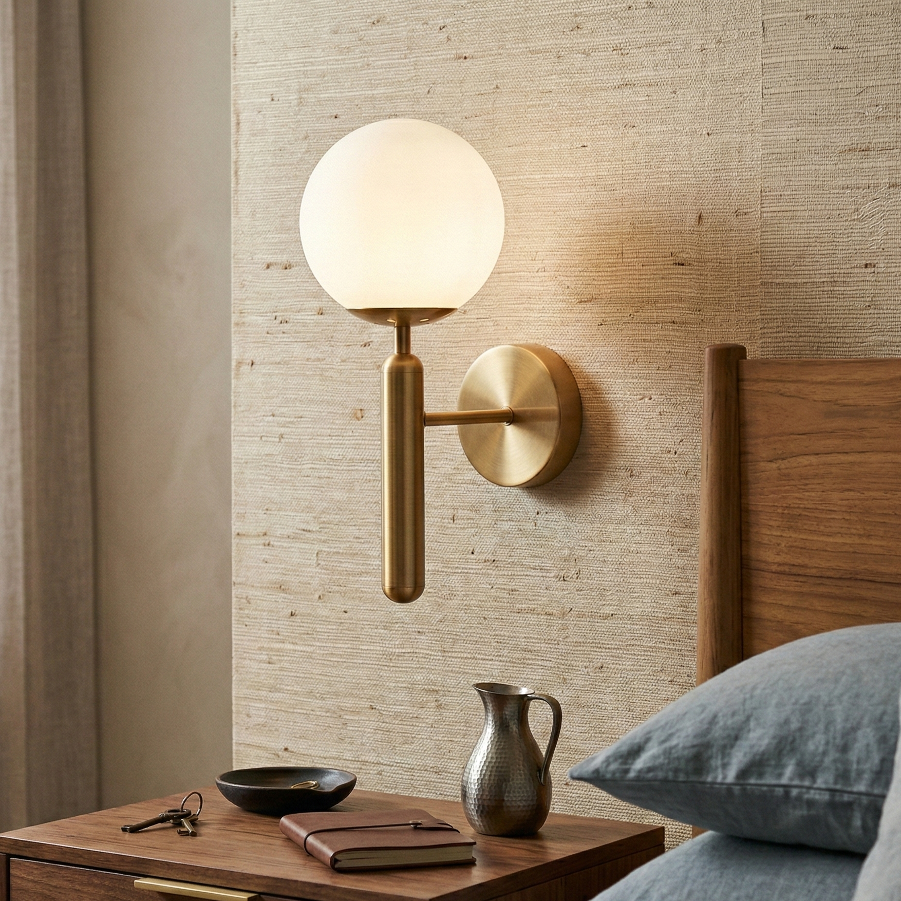 Aplica PREMIUM Abajur Mat Golden ROYAL BRASS 33CM