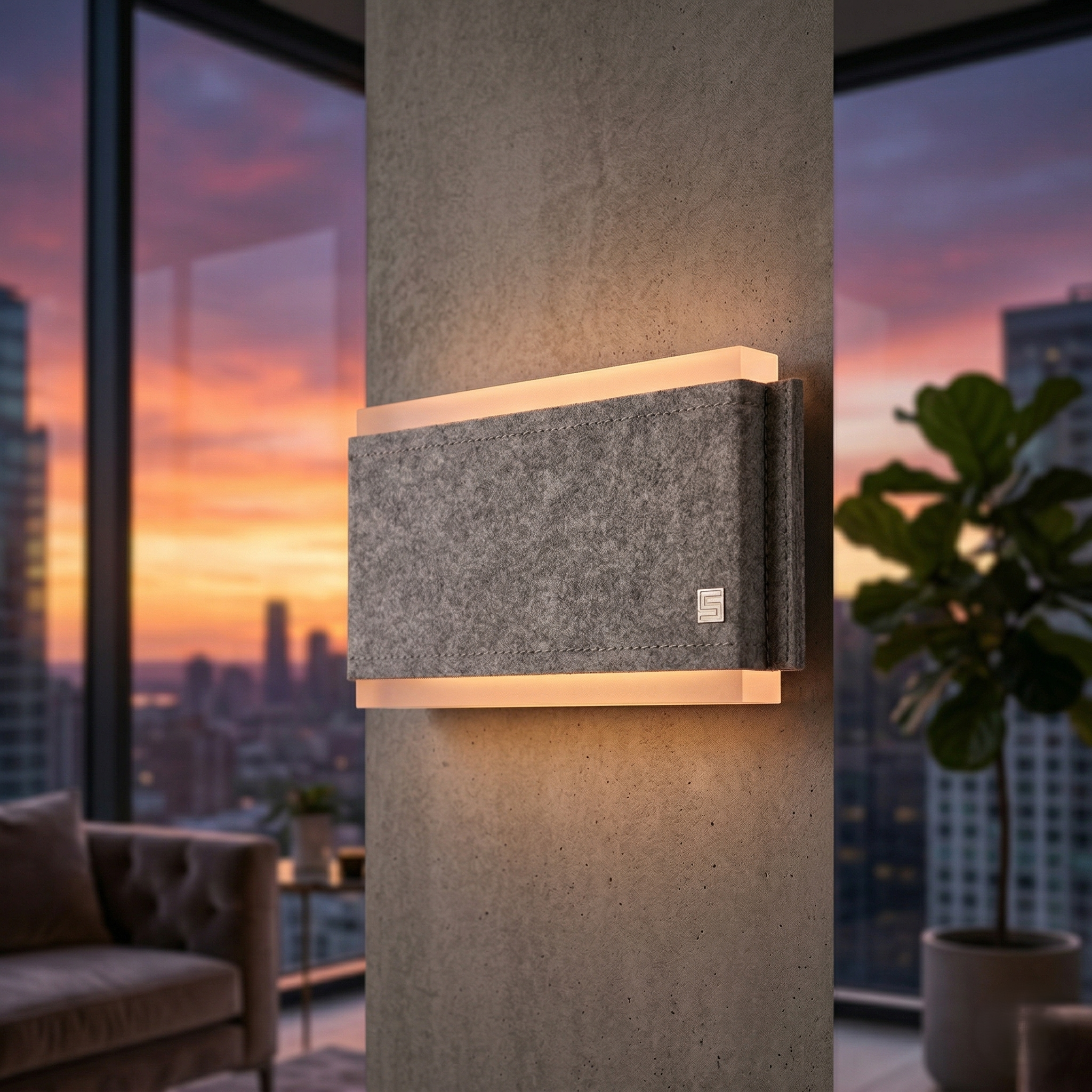 Aplica LED Cicara 30CM CINQUE Premium