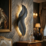 Aplica LED BLACK Luxury Mini Feather 18W 45CM